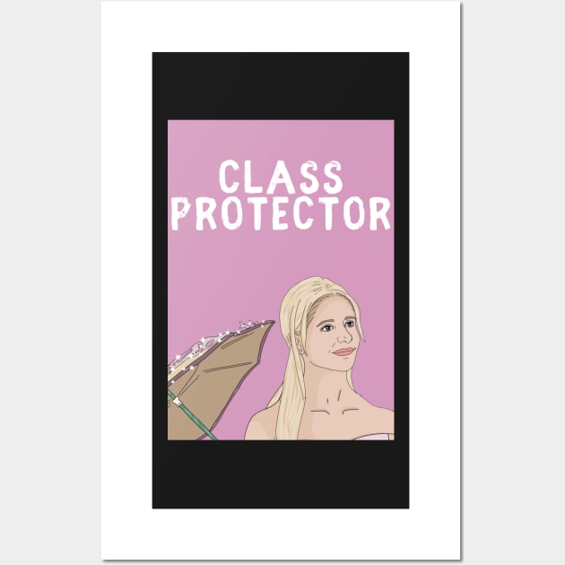 Buffy Summers Class Protector Wall Art by likeapeach